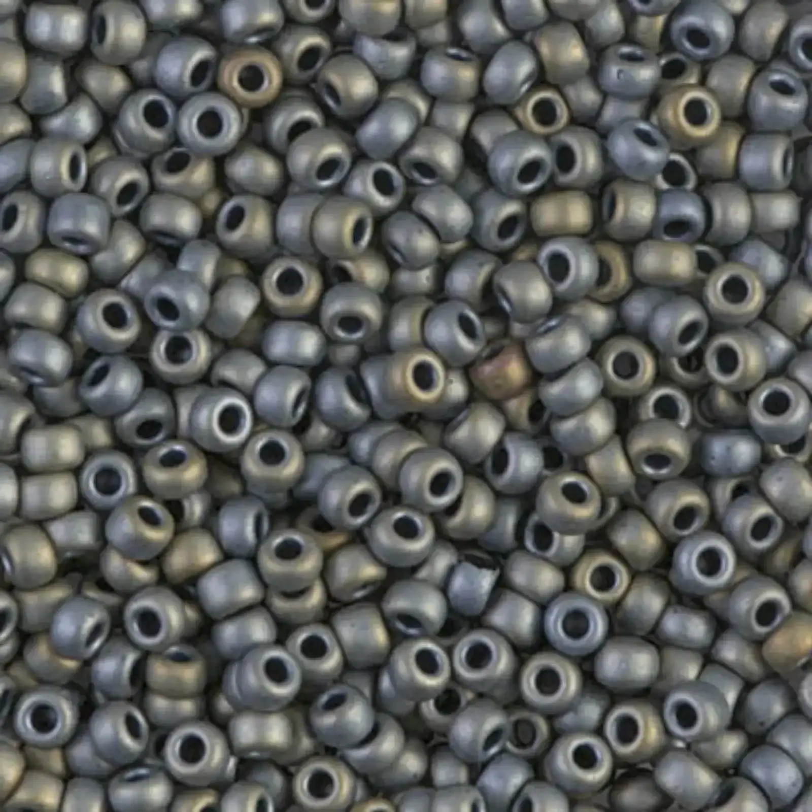Miyuki 8/0 Seed Beads, 8-2005, Metallic Matte Dark Raspberry Iris, 10g