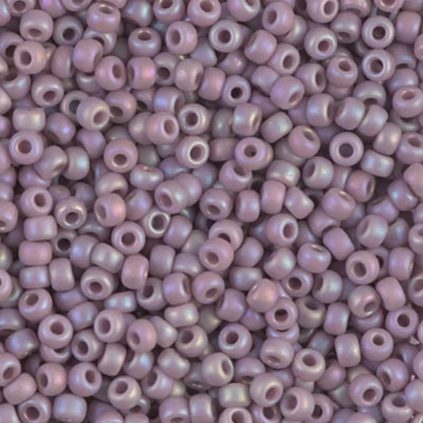 Miyuki 8/0 Seed Beads, 8-410FR, Mauve Matte AB, 10g