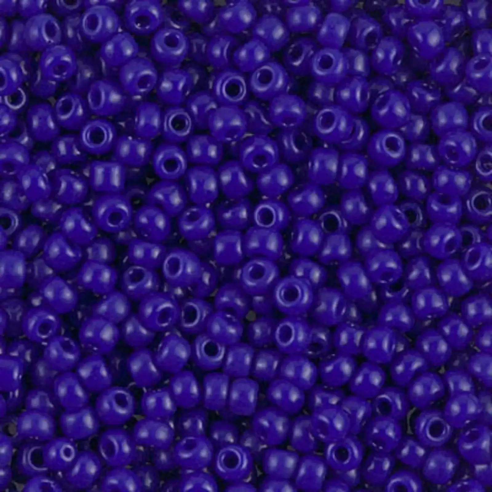 Miyuki 8/0 Seed Beads, 8-414, Opaque Cobalt, 10g