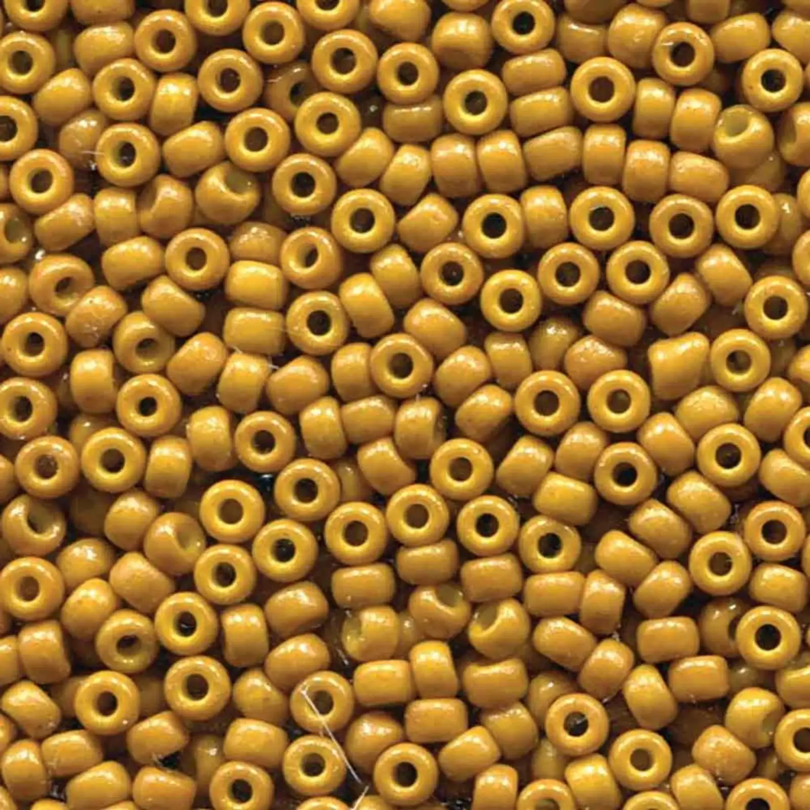 Miyuki 8/0 Seed Beads, 8-4456, Duracoat Opaque Light Olive, 10g