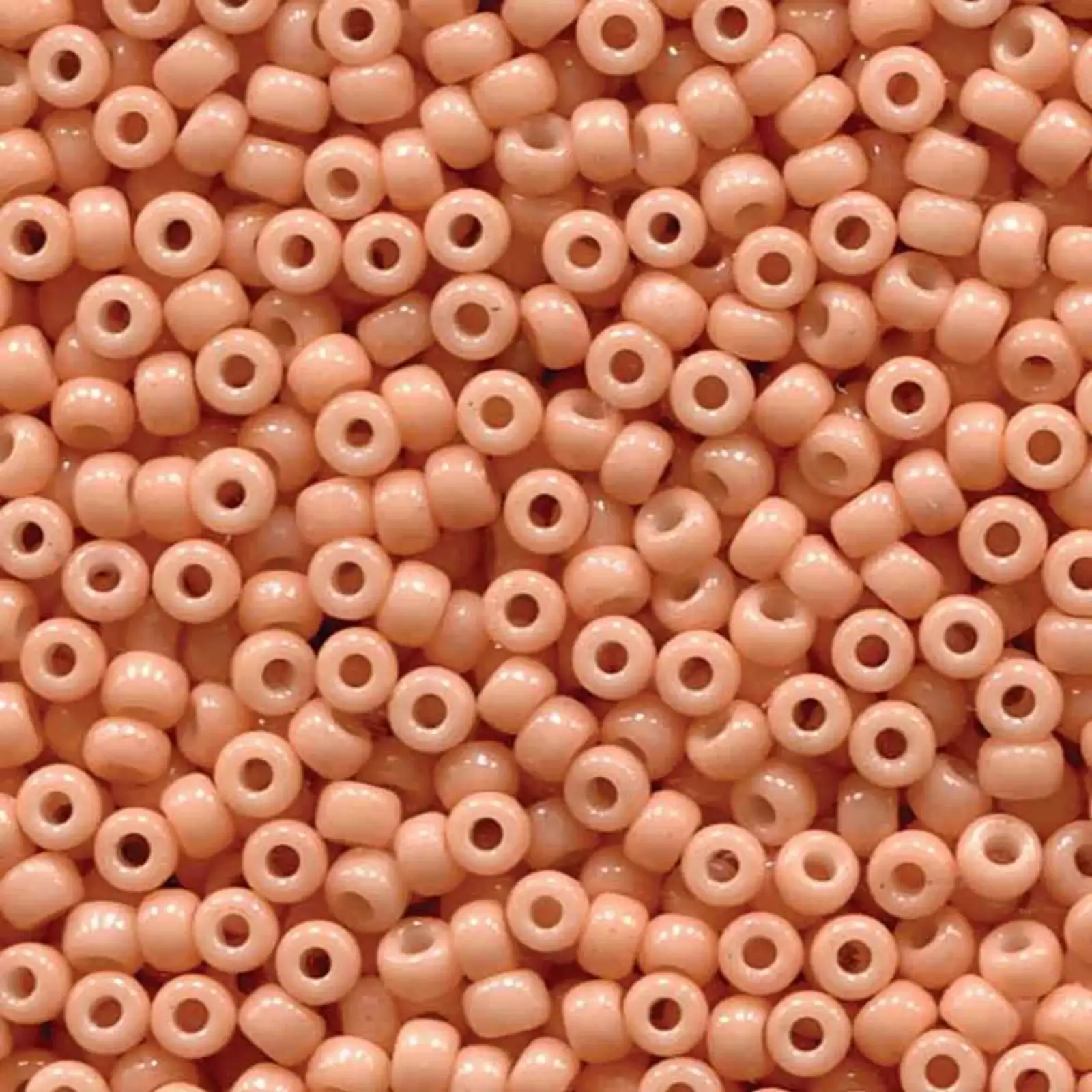 Miyuki 8/0 Seed Beads, 8-4461, Duracoat Opaque Baby Pink, 10g