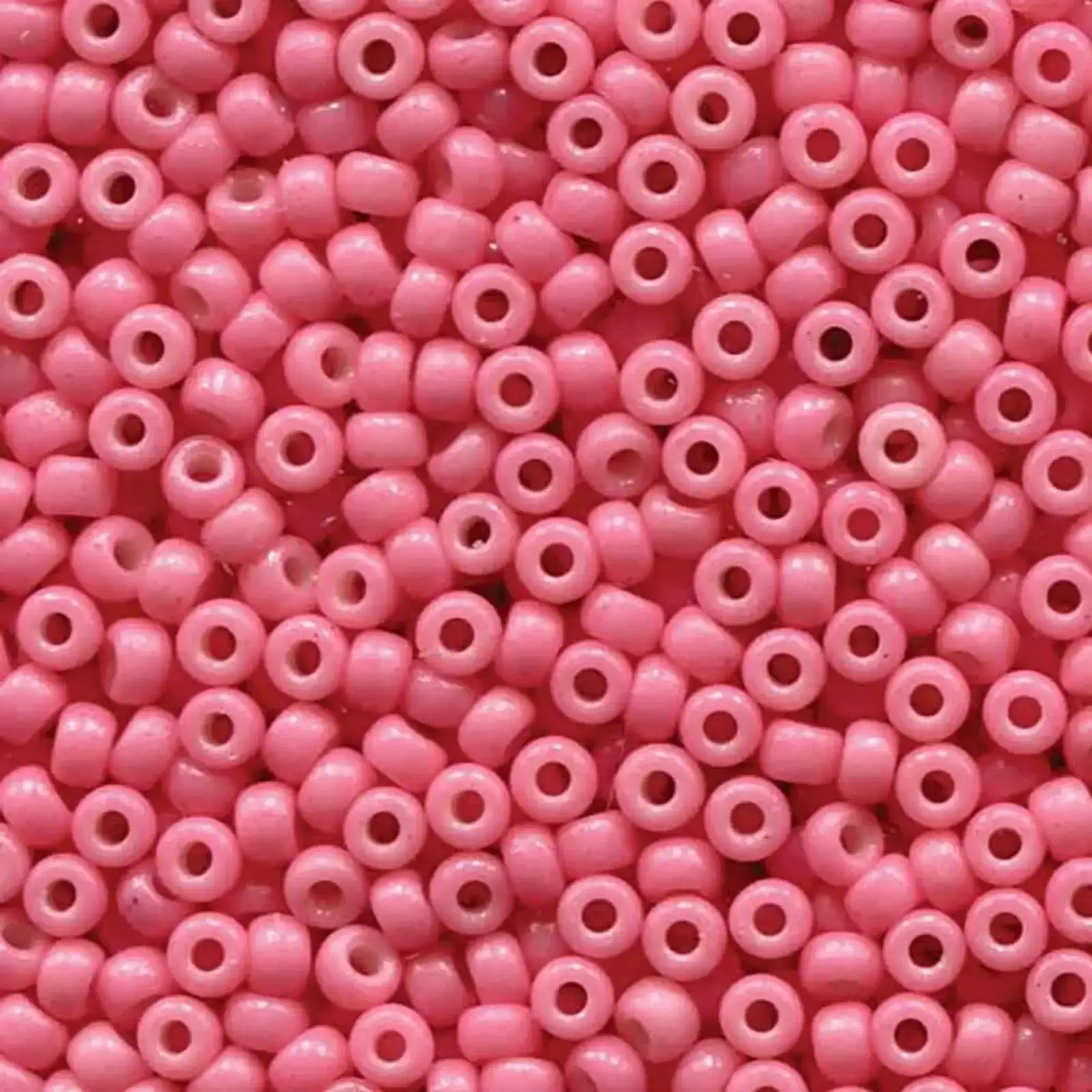 Miyuki 8/0 Seed Beads, 8-4465, Duracoat Opaque Bubble Gum, 10g