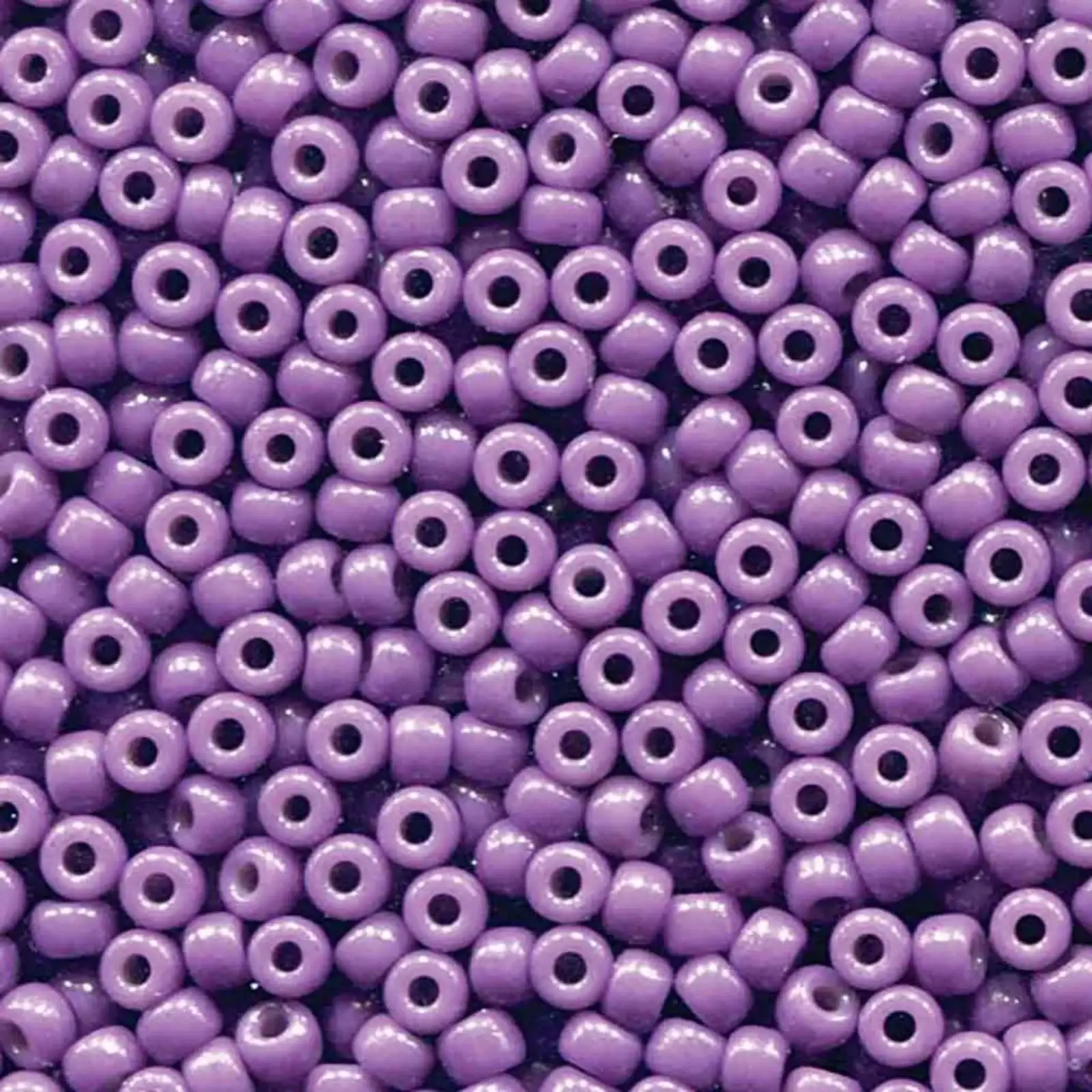 Miyuki 8/0 Seed Beads, 8-4490, Duracoat Opaque Dark Purple, 10g