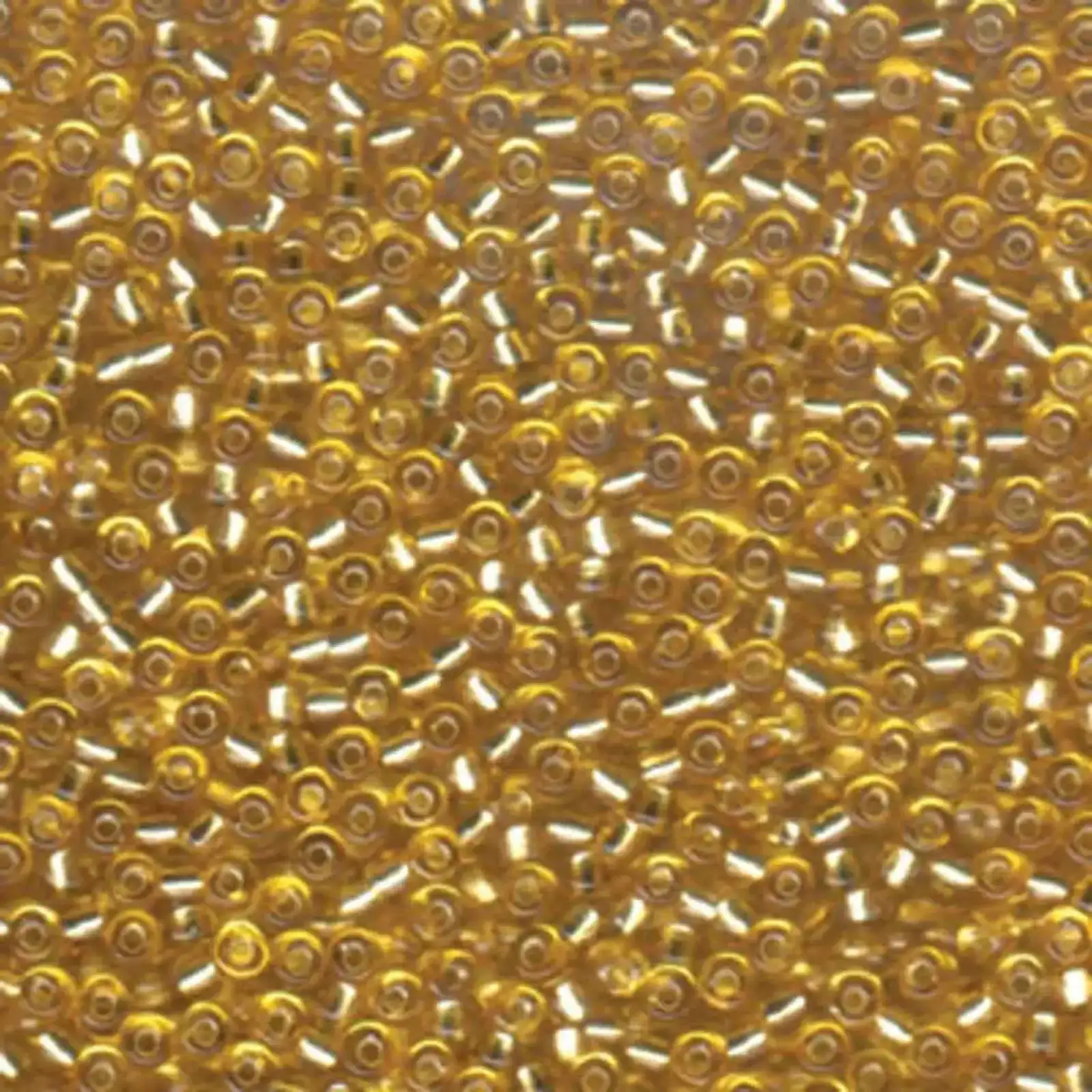 Miyuki 8/0 Seed Beads, 8-702, Silver Lined Gold, 10g