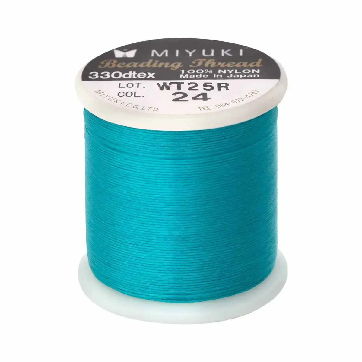 Miyuki Beading Thread, 55 Yards, Aqua