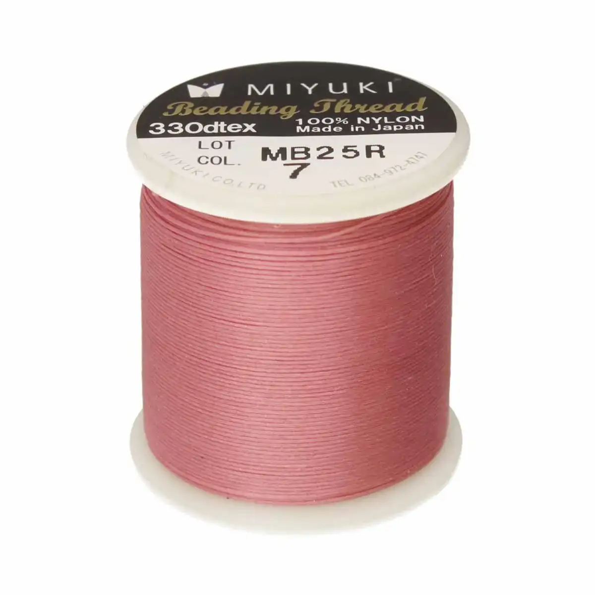 Miyuki Beading Thread, 55 Yards, Pink
