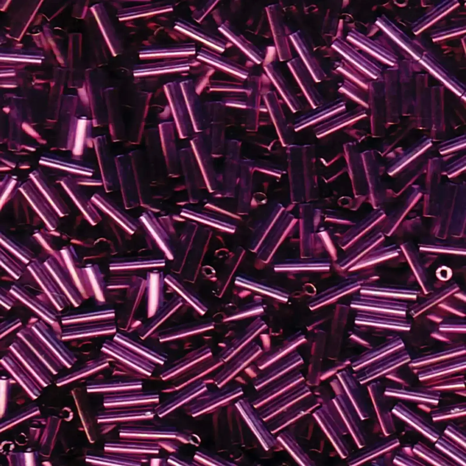 Miyuki Bugles #2 Size, 6mm, BGL2-1884, Violet Gold Luster, 10g