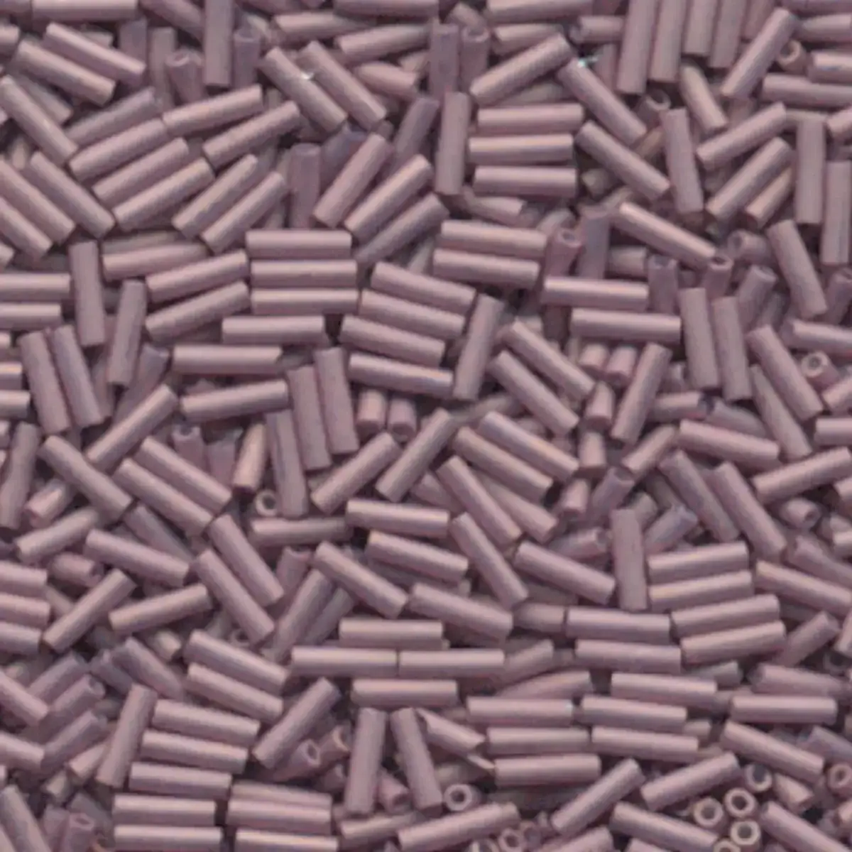 Miyuki Bugles #2 Size, 6mm, BGL2-2034, Matte Antique Rose, 10g