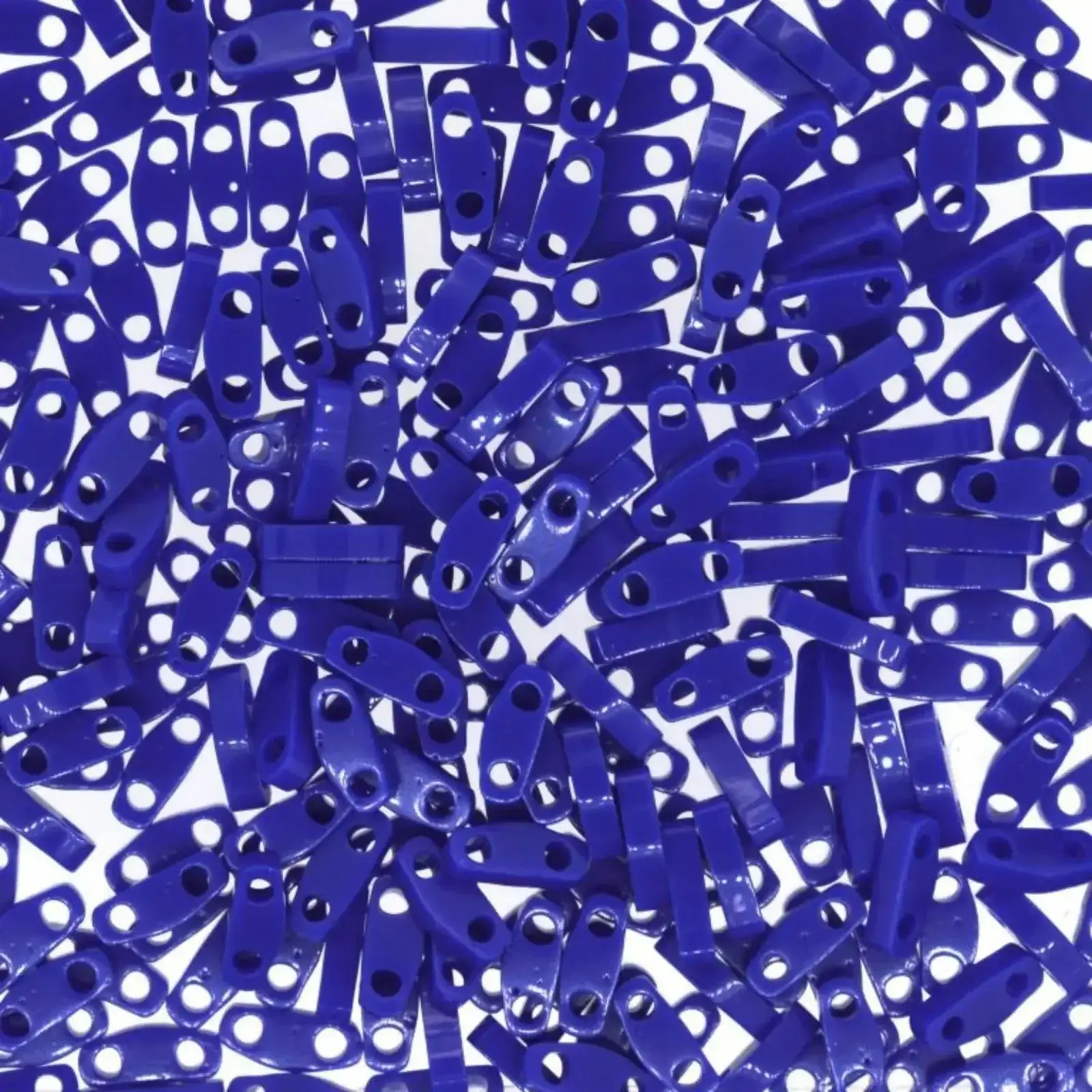 Miyuki Quarter Tila Beads, QTL-414, Cobalt Opaque, 5g