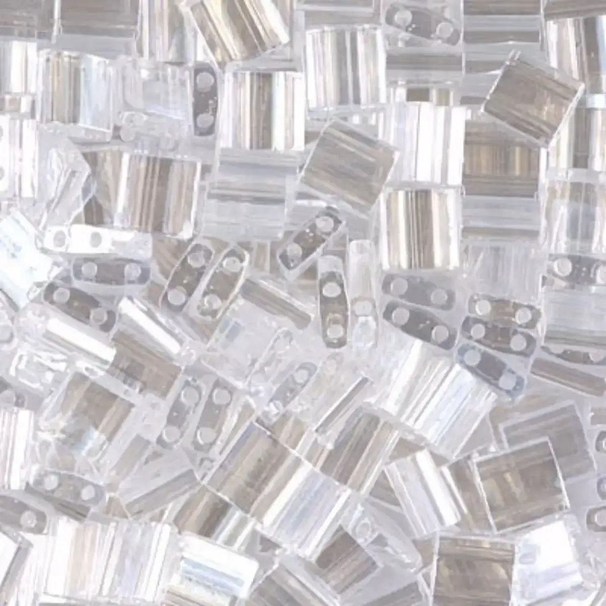 Miyuki Tila Beads, TL-160, Crystal Luster, 5g