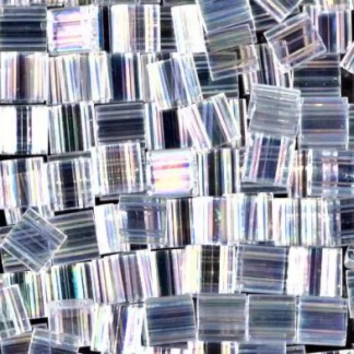 Miyuki Tila Beads, TL-250, Crystal AB, 5g