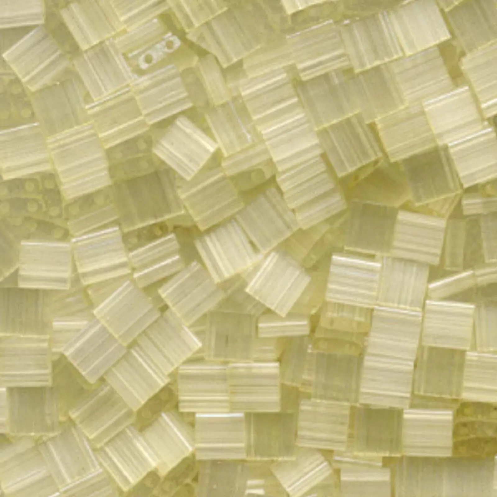 Miyuki Tila Beads, TL-2591, Silk Pale Light Yellow Satin, 5g