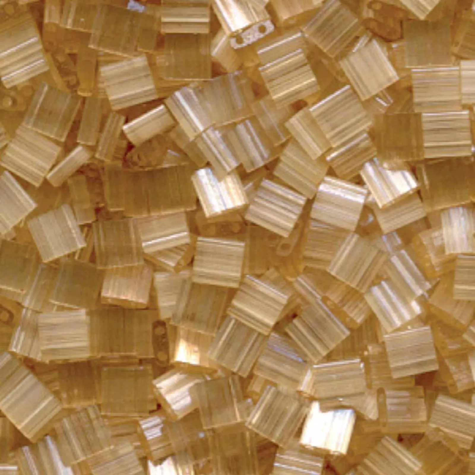 Miyuki Tila Beads, TL-2593, Silk Pale Light Orange, 5g