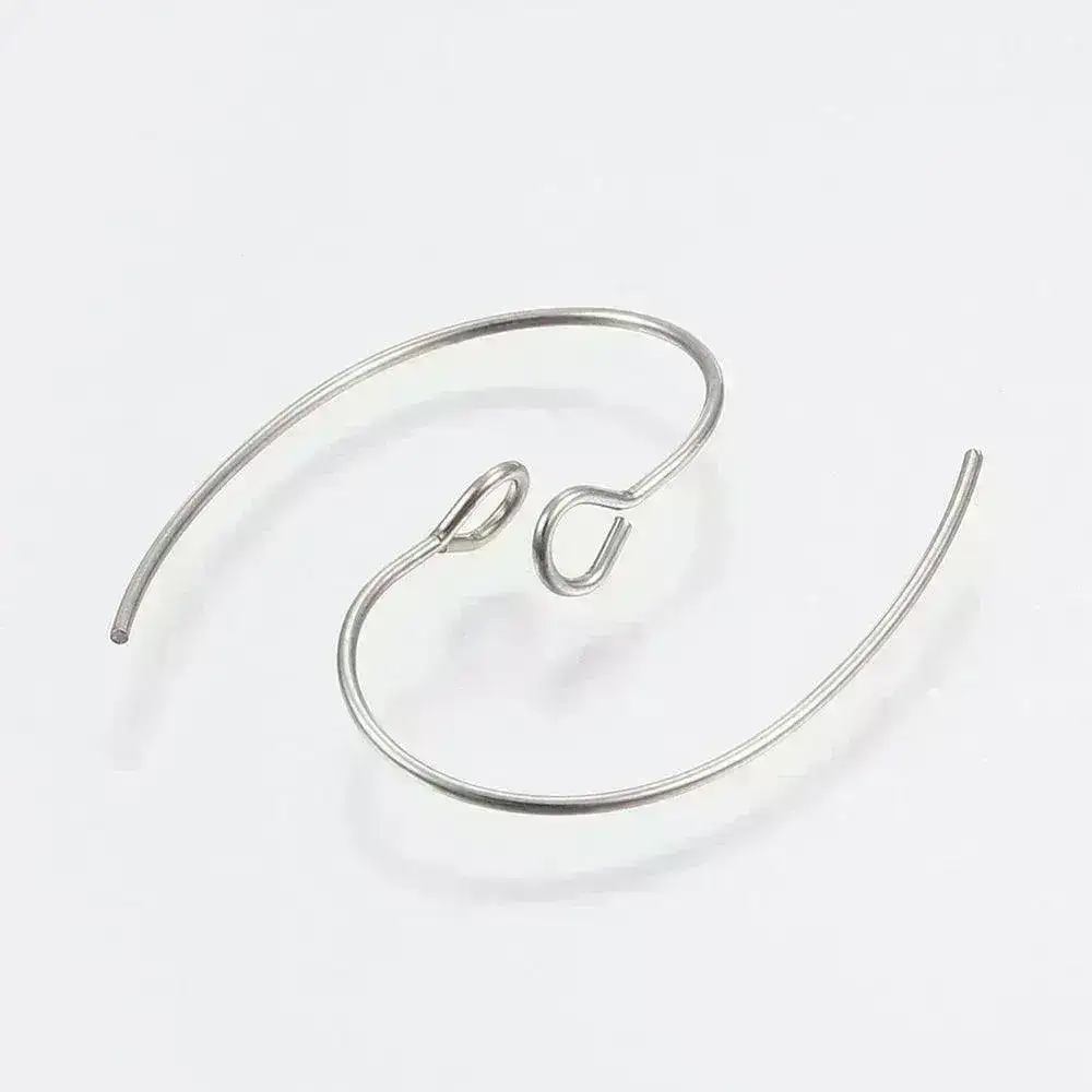 Monaco 3, 304 Stainless Steel Ear Wires in 4 Finishes - Image 2