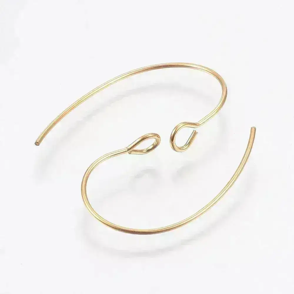 Monaco 3, 304 Stainless Steel Ear Wires in 4 Finishes - Image 5