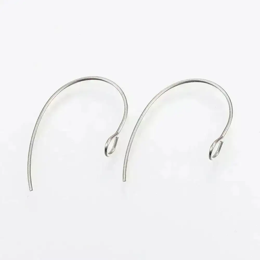 Monaco 3, 304 Stainless Steel Ear Wires in 4 Finishes - Image 6