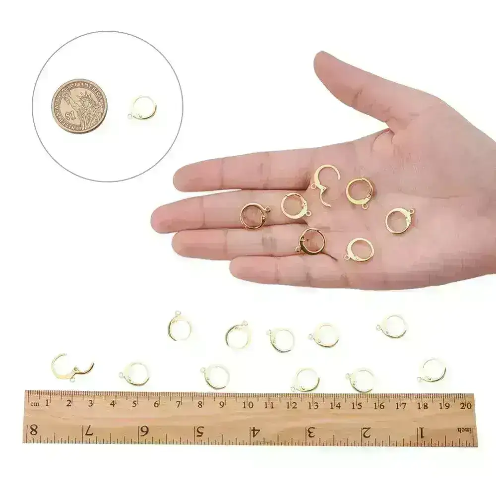 Monaco 8, Round Leverbacks, 304 Stainless Steel, 5 Pair, 3 Finishes, - Image 3
