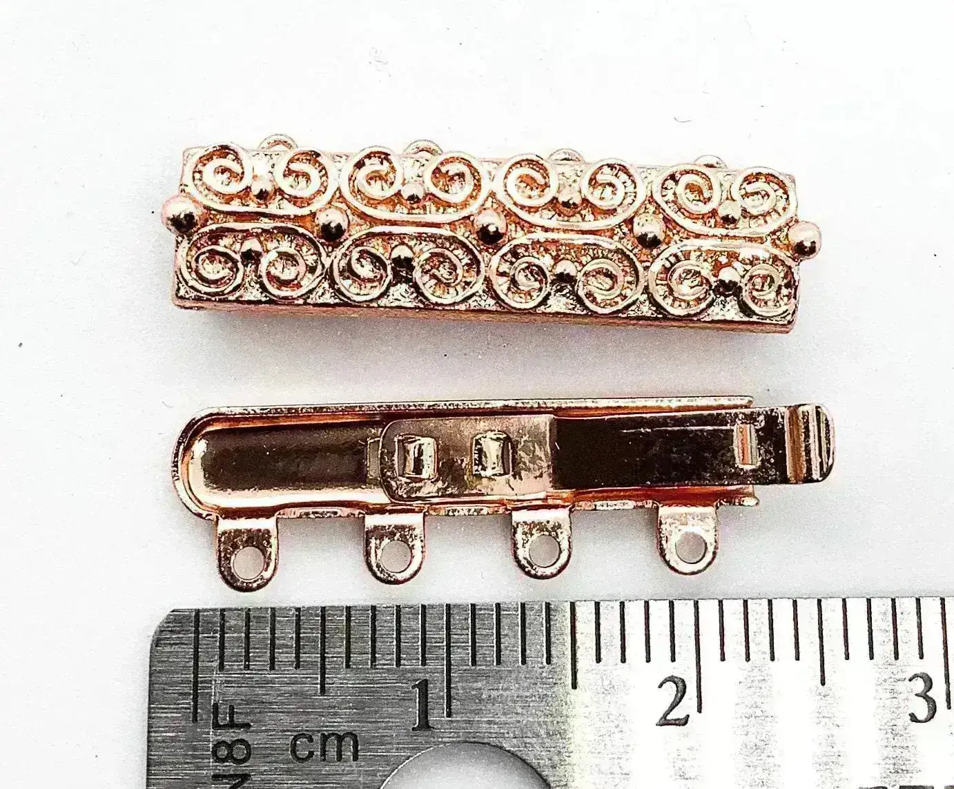 Moroccan, 4-Strand Clasp, 4 Finishes - Image 4