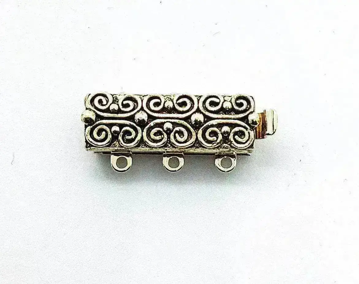 Claspgarten Moroccan, 3-Strand Clasp, 5 Finishes - Image 2