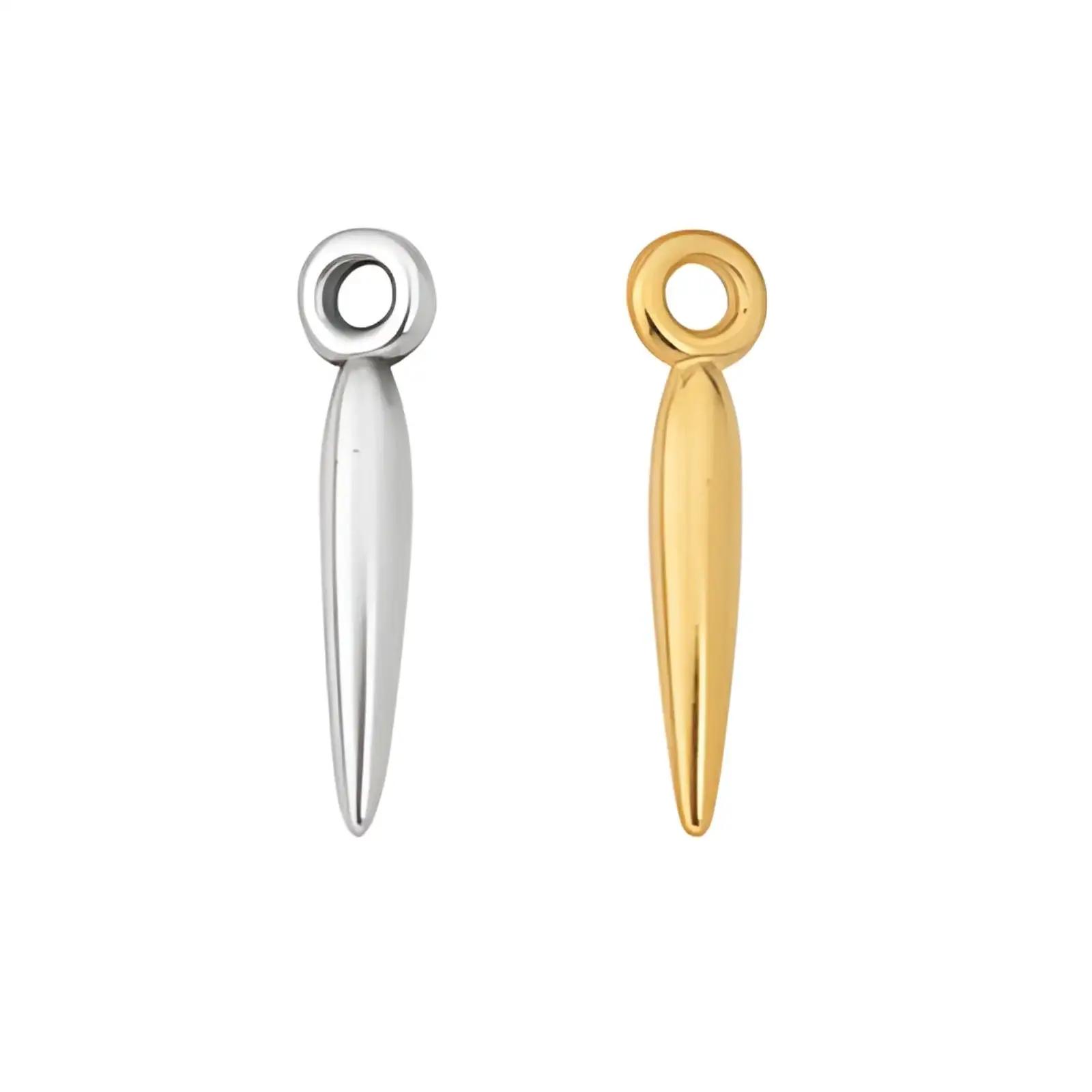 Nerina Spike Charm or Pendant, 4 or 10 Pcs