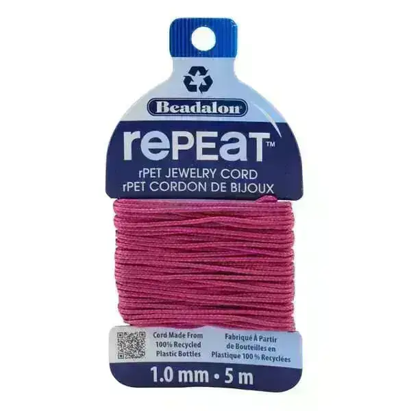 Earth Friendly RePEat Jewelry Cord, 1mm - Image 7