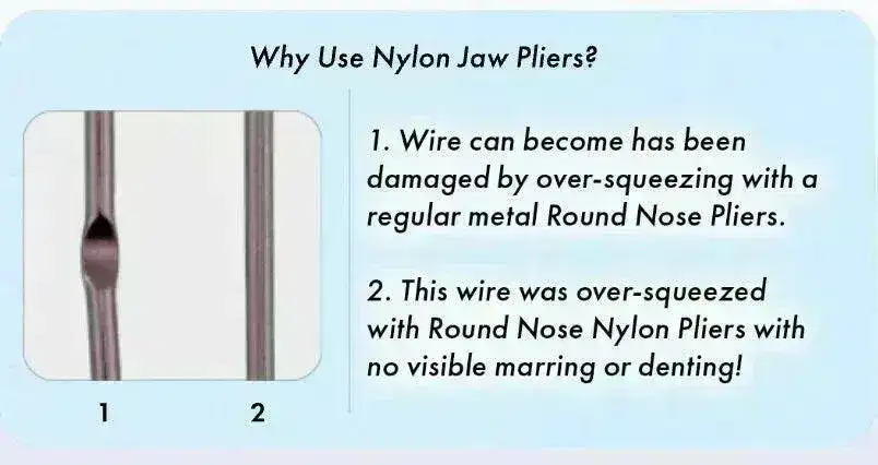 NYLON JAW Round Nose Pliers, Beadalon, + Replacement Tips (Sold Separately) - Image 3
