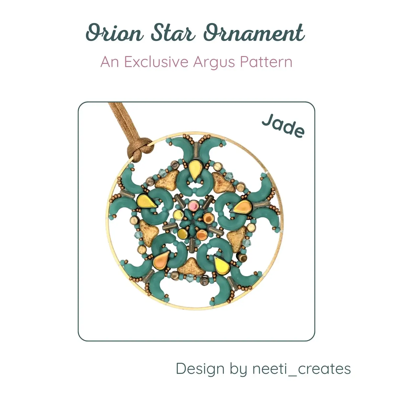 Orion Star Ornament Complete Bead Kit - Image 3