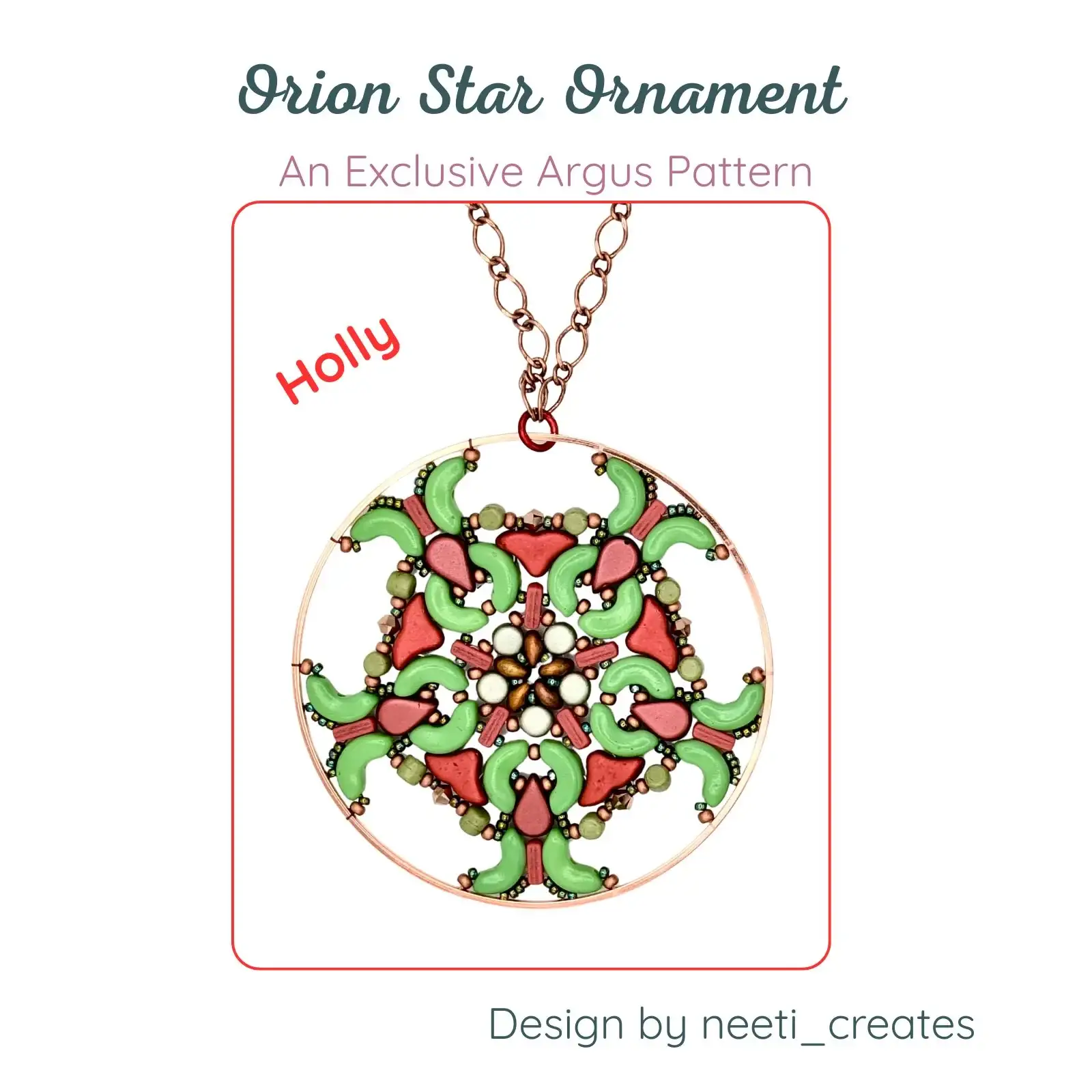 Orion Star Ornament Complete Bead Kit - Image 4