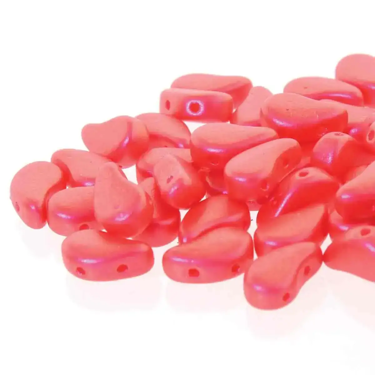Paisleyduo Beads, Tutti Frutti Watermelon, 10g.