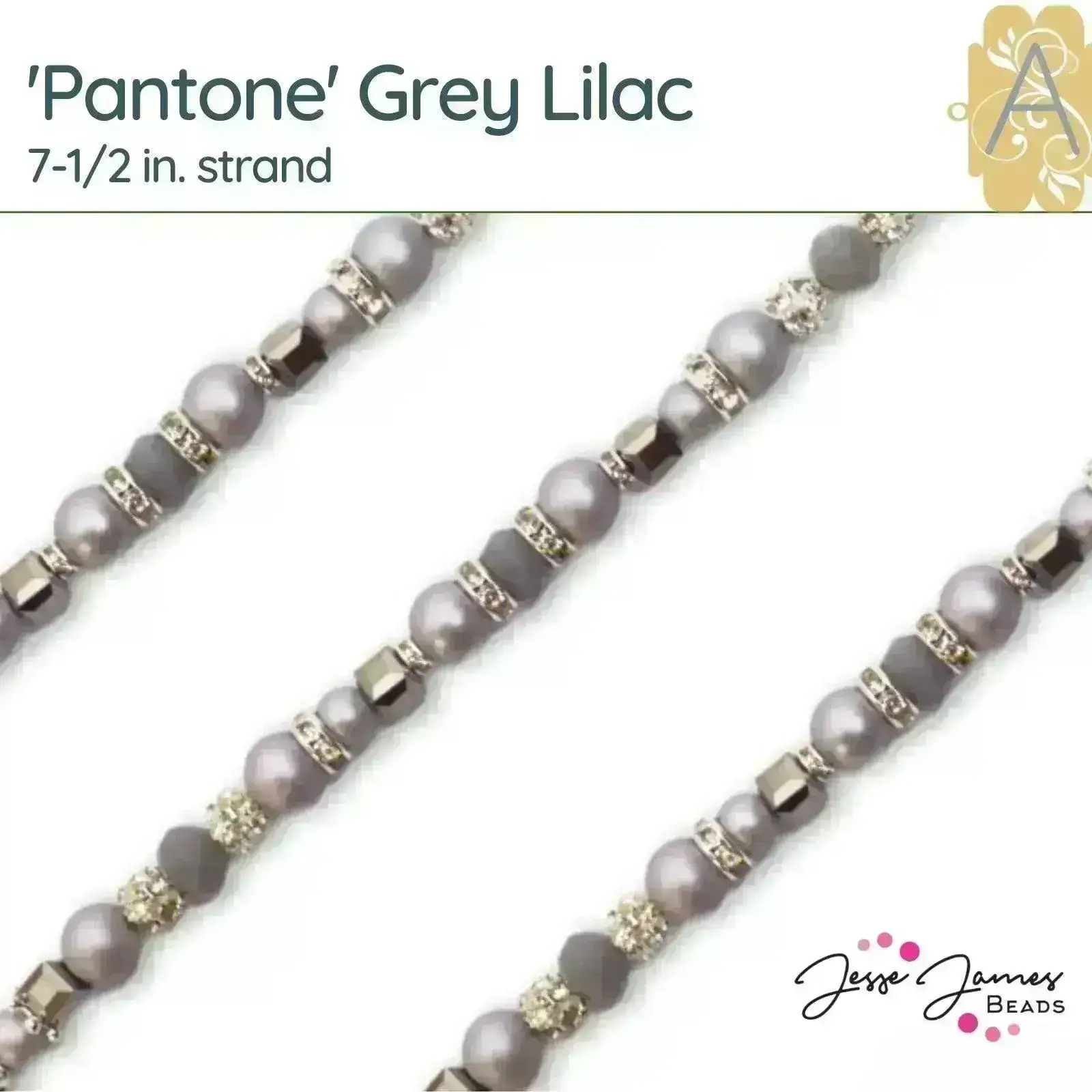 Pantone Two, 7-1/2 in Bead Strands by Jesse James Beads - Image 6