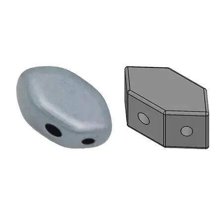 Paros Beads par Puca, Ceramic Look, 5g - Image 7