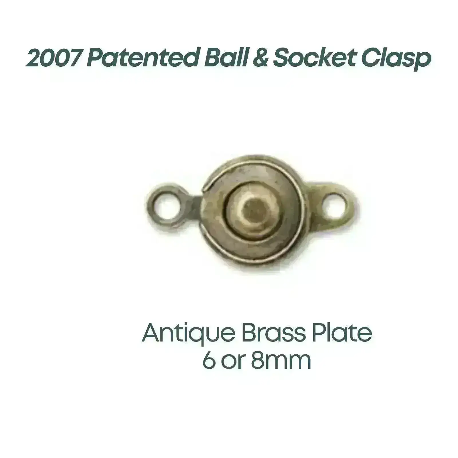 Ball & Socket Clasps (Patented 2007), Premium Quality, 2 Sets, 7 Finishes - Image 7