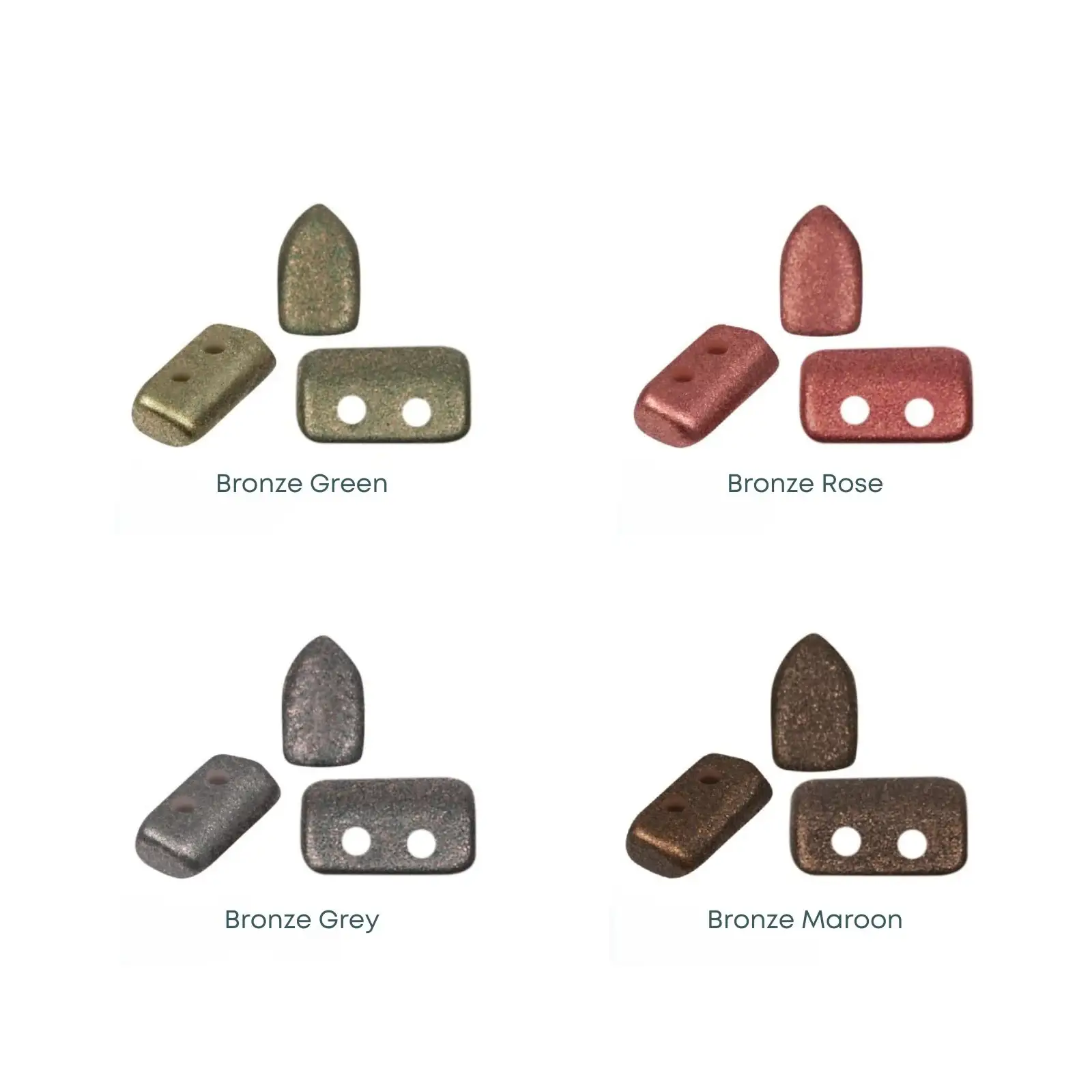Piros Beads par Puca,Bronze, 5g & 20g