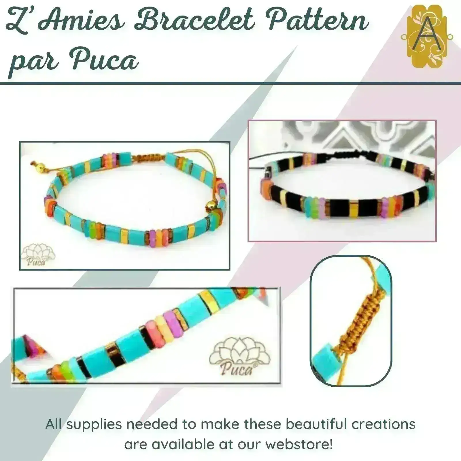 Piros Beads par Puca, La Divine Translucent Matte, 5g & 20g - Image 10