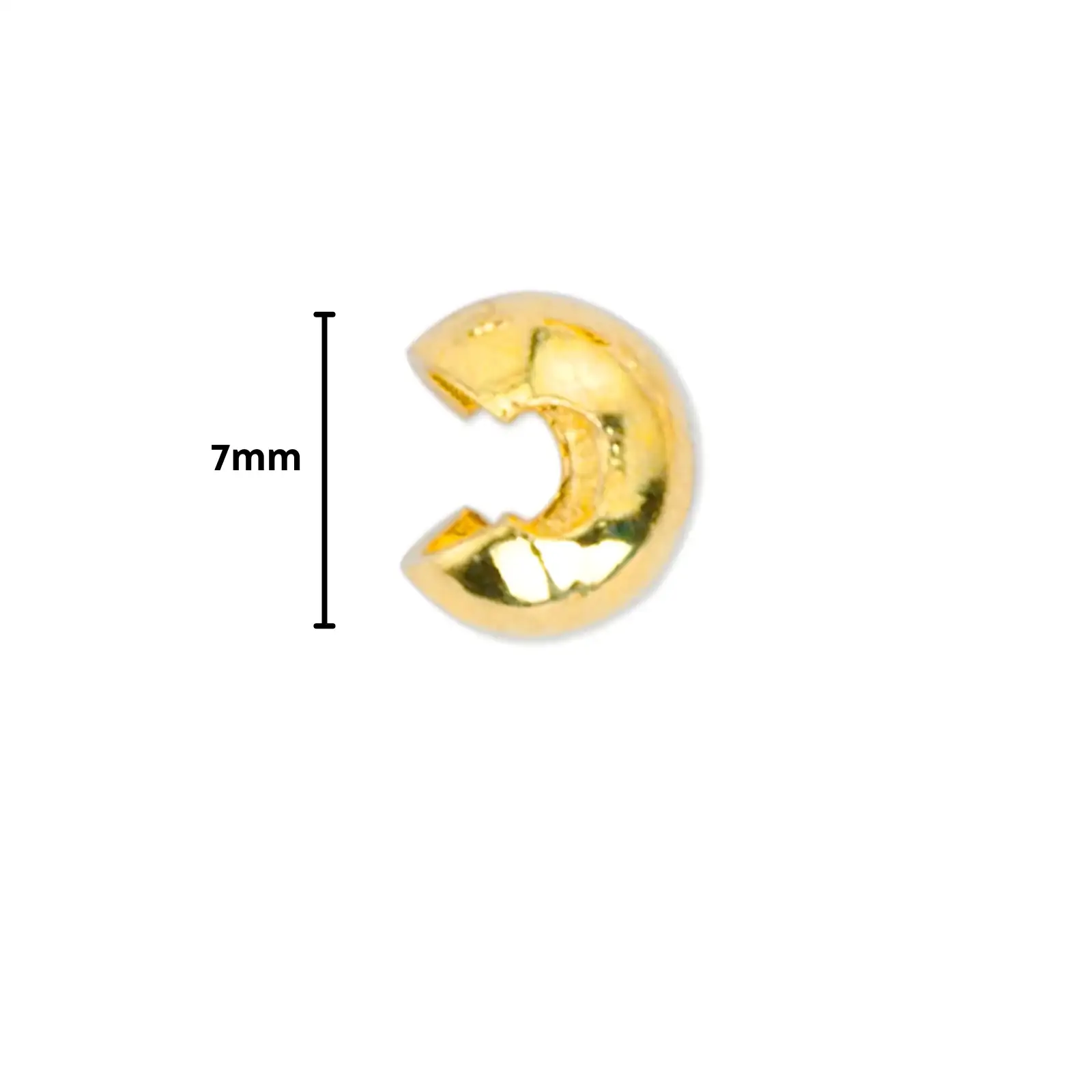 Primo 7mm Crimp Covers, 10 Pcs. - Image 2