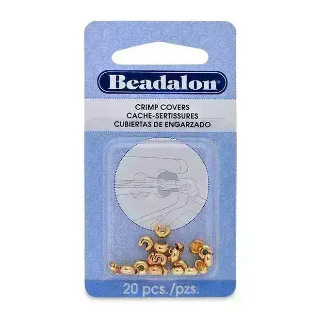 Primo Crimp Covers,4mm, 20 or 144 Pcs, Beadalon - Image 8