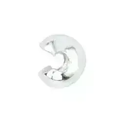 Primo Crimp Covers, Smooth, Beadalon, 3mm, 20 or 144 Pcs. - Image 3
