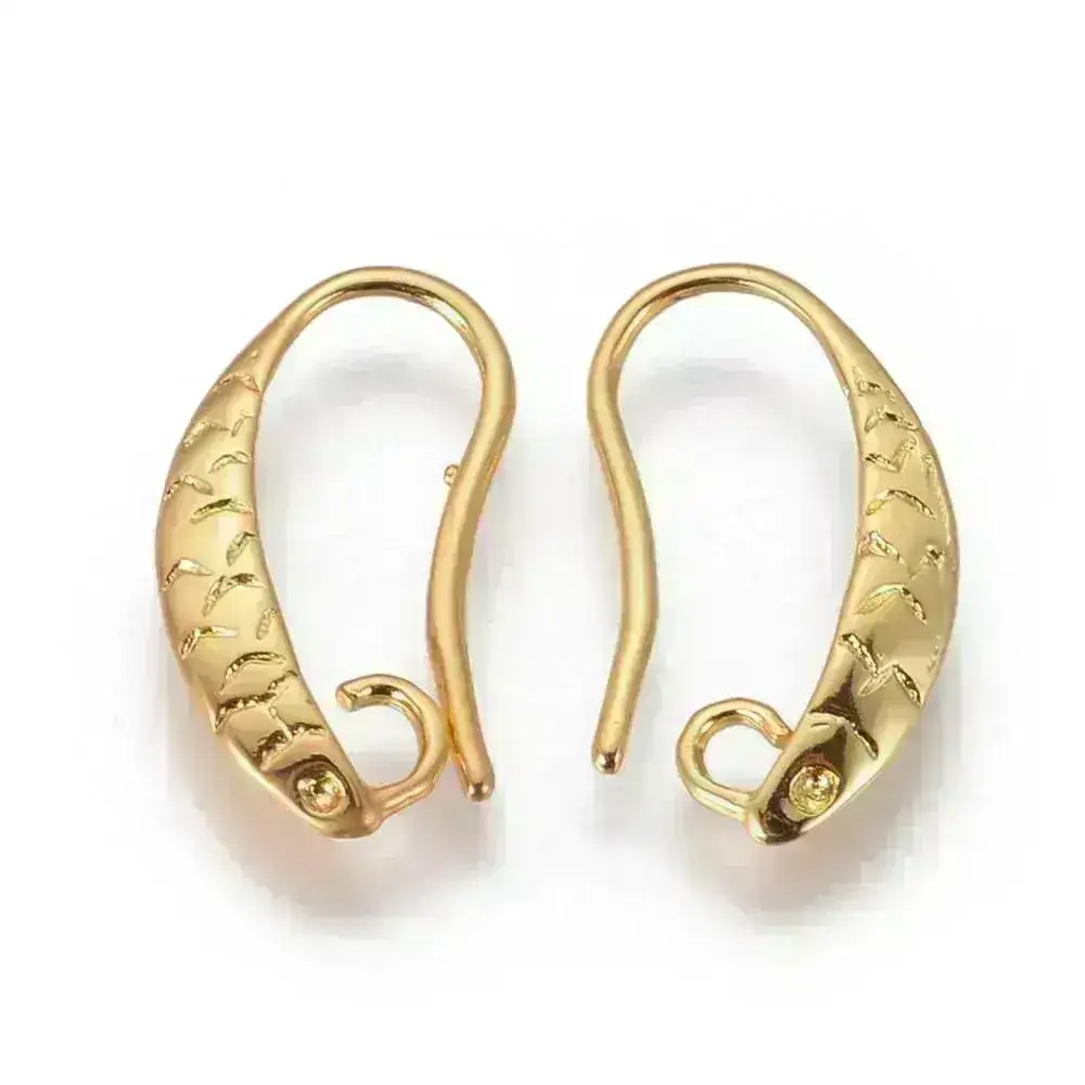 Provence 1, Textured Earring Wires in 3 Finishes - Image 3
