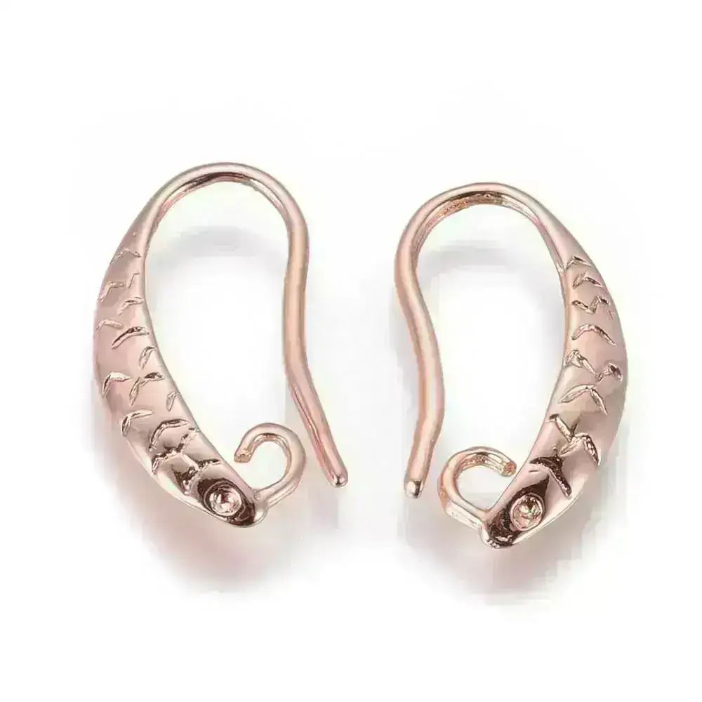 Provence 1, Textured Earring Wires in 3 Finishes - Image 4