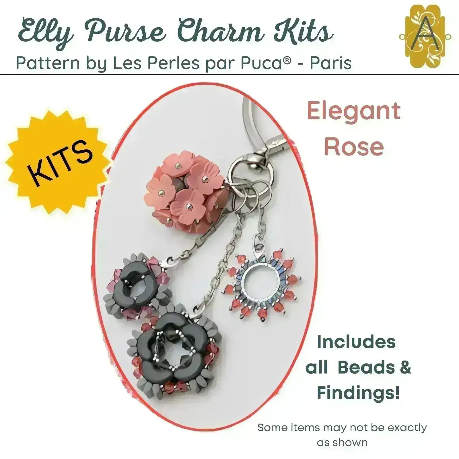 Elly Purse Charm Bead Kit. - Image 7