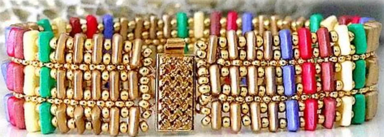 Claspgarten Ripple, 2-Strand Box Clasp, 2 Finishes - Image 4