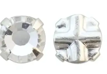 Preciosa Maxima Rose Montees, 3.5, 4, 4.7mm - Image 2