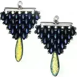 Rozos VI,  Superduo Bead Endings, 2 Pcs. 4 Finishes - Image 4