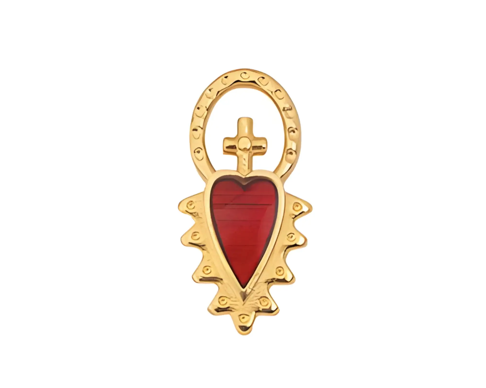 Sacred Heart Charm or Pendant - Image 2