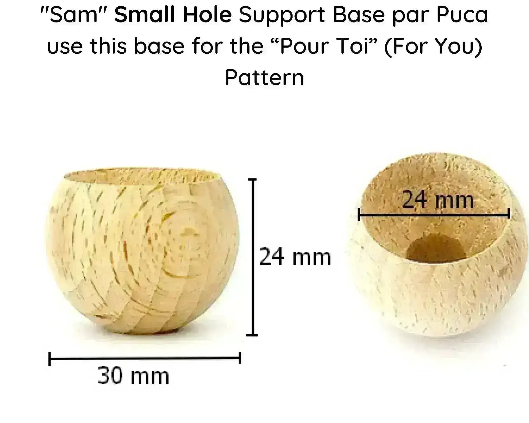 Sam Small or Large Hole Support Base, par Puca - Image 5