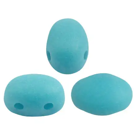 Samos Beads par Puca, Blue Turquoise, 5g & 20g - Image 3