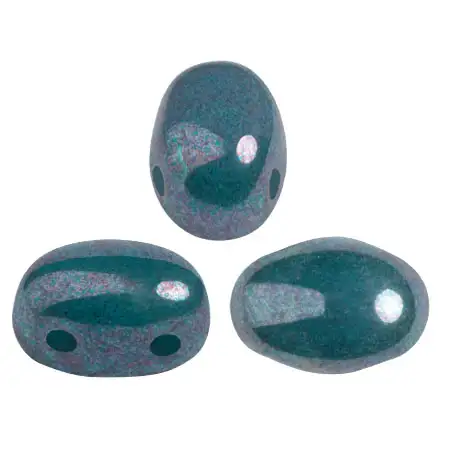 Samos Beads par Puca, Opaque Green Turquoise, 5g & 20g - Image 12