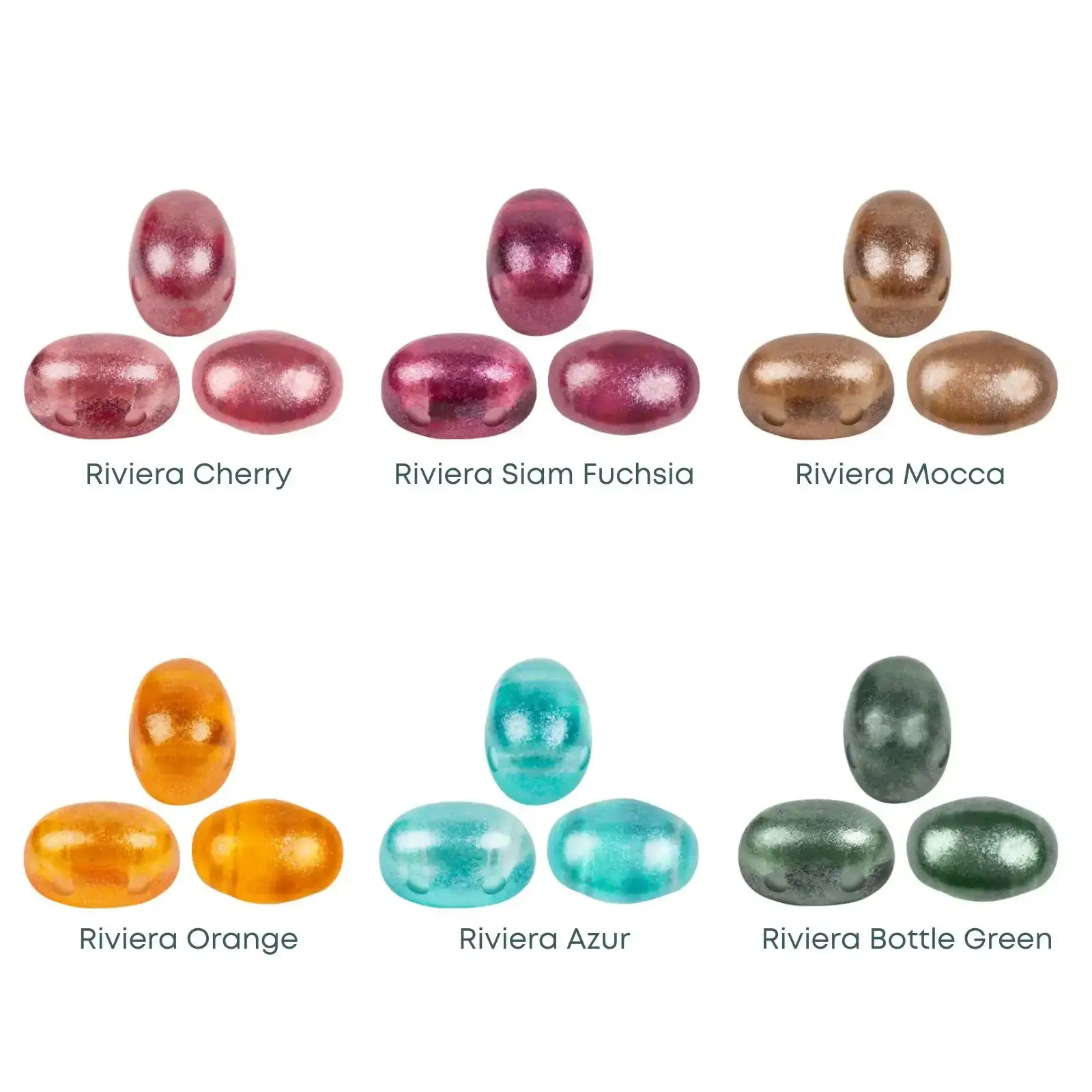 Samos Beads par Puca, Riviera, 5g & 20g