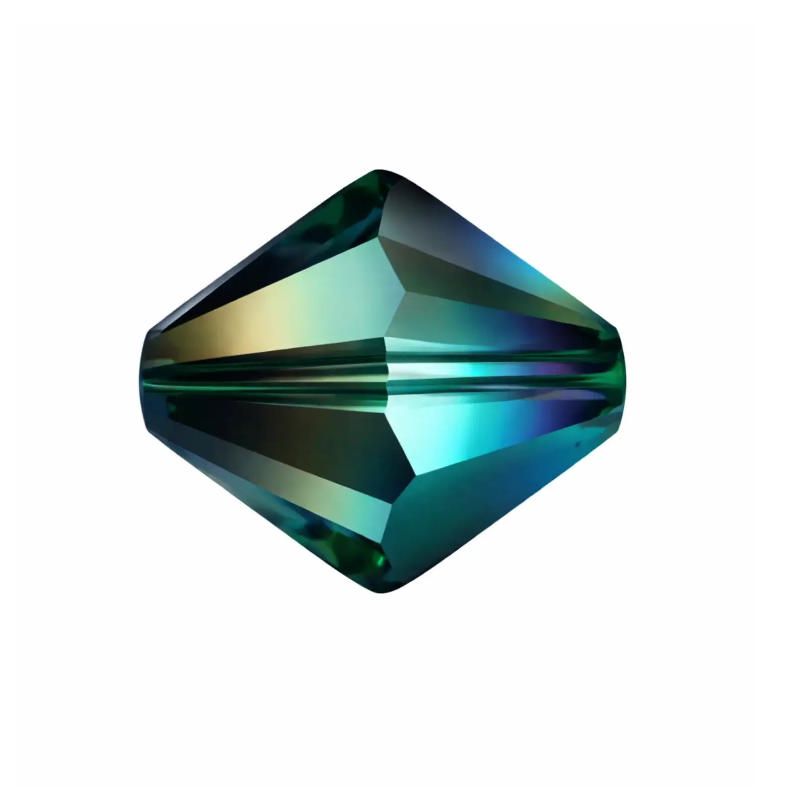 Brilliance Crystal Bicones 5328, 3mm, Scarabaeus Green