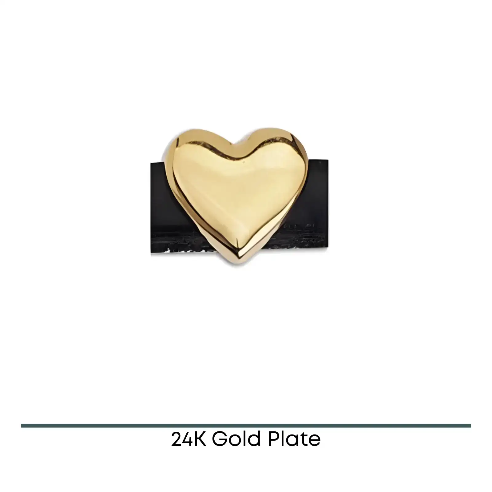 Simply Heart, Slider for 5mm Flat Leather or Cork - Image 3